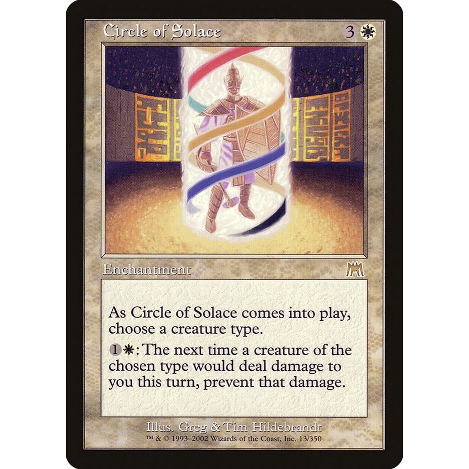 Image for Circle of Solace (13) (ONS) - Magic: The Gathering