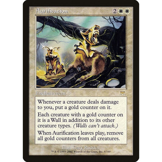 Image for Aurification (6) (ONS) - Magic: The Gathering