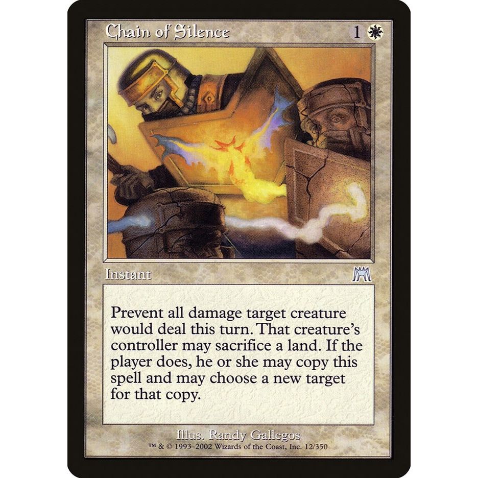 Image for Chain of Silence (12) (ONS) - Magic: The Gathering