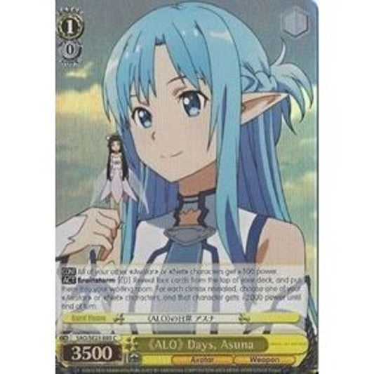 Image for "ALO" Days, Asuna (Parallel Foil) (SAO/SE23-E03 C) (SAO/SE23) - Weiss Schwarz
