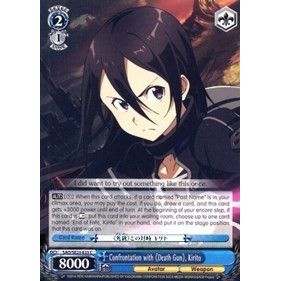 Image for Confrontation with Death Gun, Kirito (SAO/SE23-E33 C) (SAO/SE23) - Weiss Schwarz