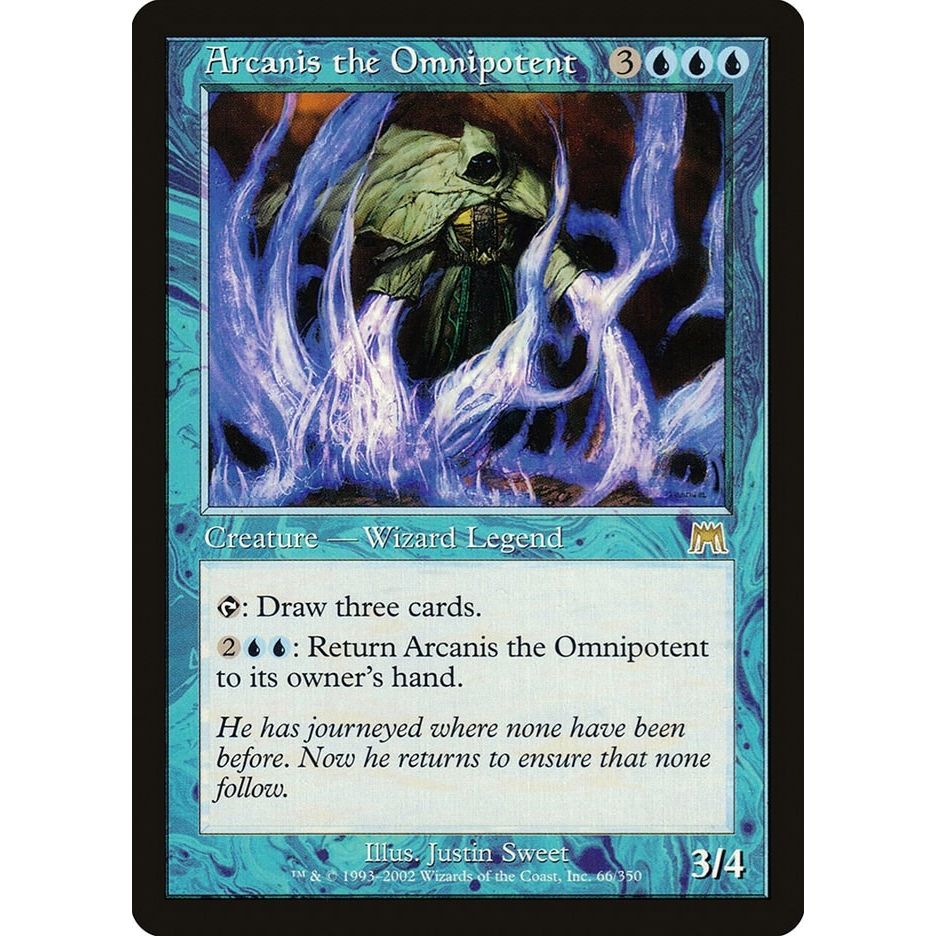 Image for Arcanis the Omnipotent (66) (ONS) - Magic: The Gathering