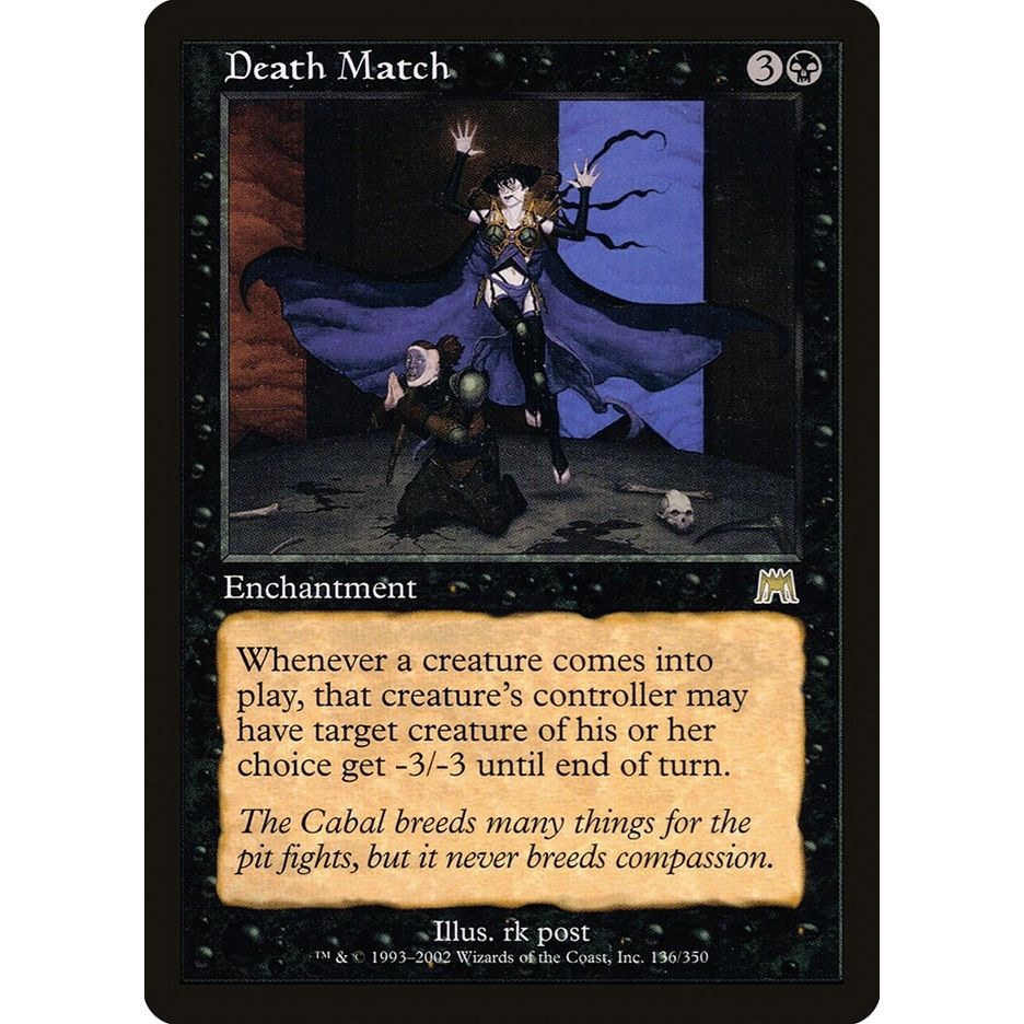 Image for Death Match (136) (ONS) - Magic: The Gathering