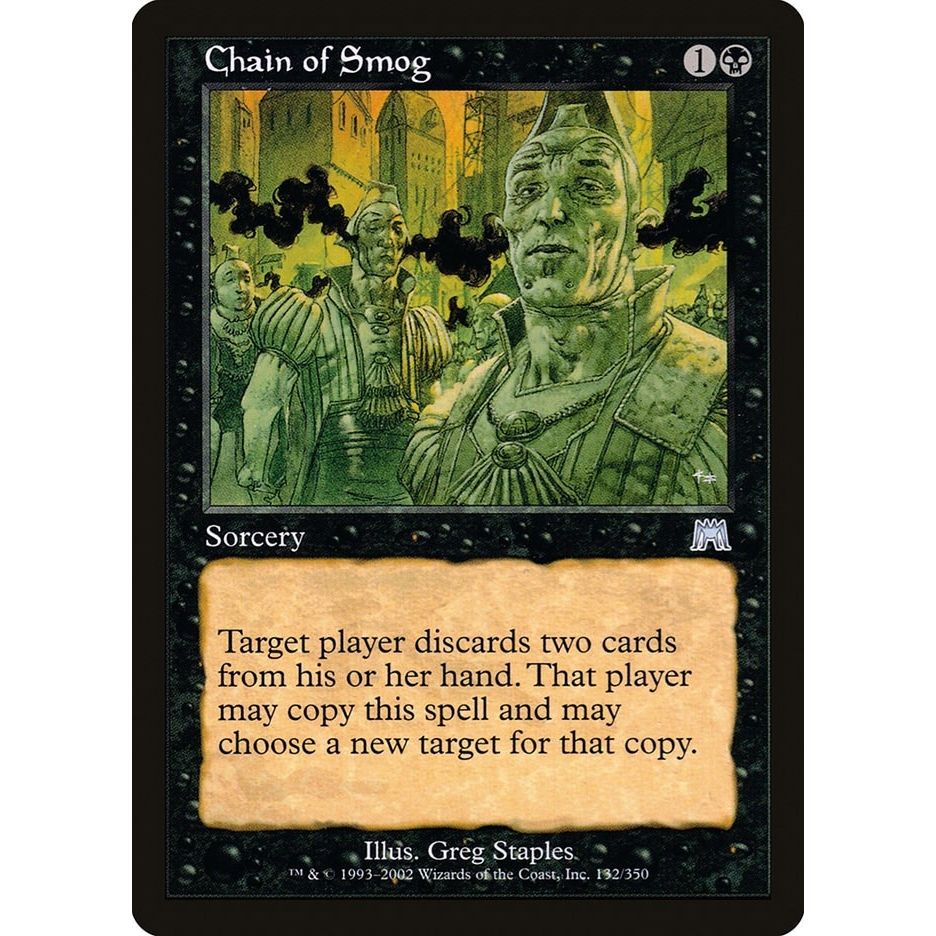 Image for Chain of Smog (132) (ONS) - Magic: The Gathering