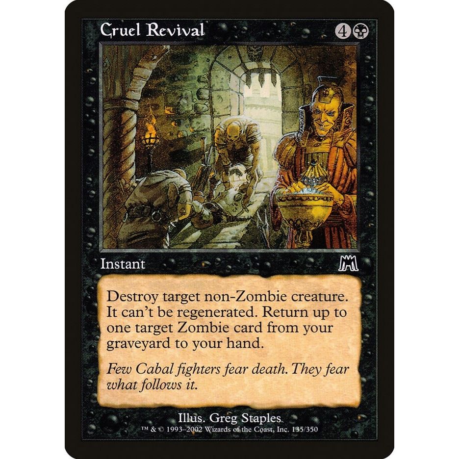 Image for Cruel Revival (135) (ONS) - Magic: The Gathering