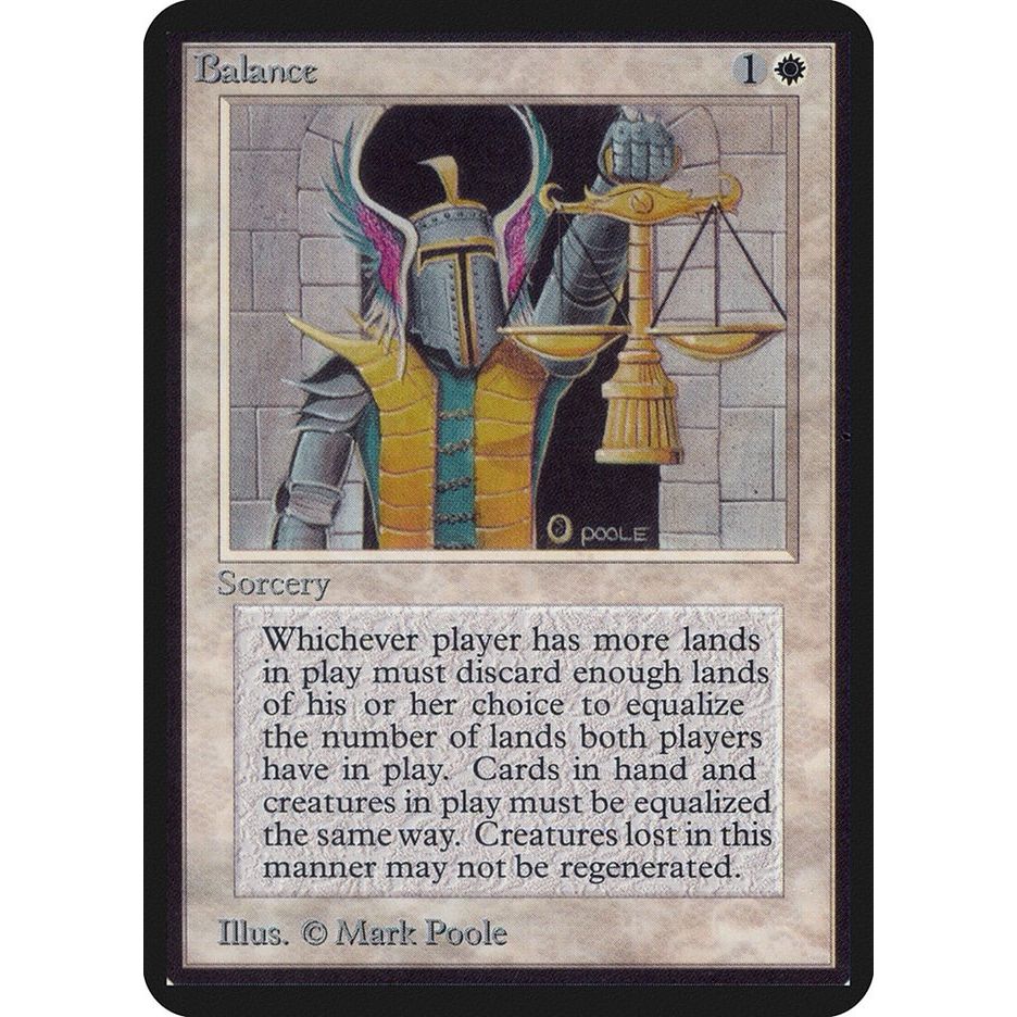 Image for Balance (LEA) - Magic: The Gathering