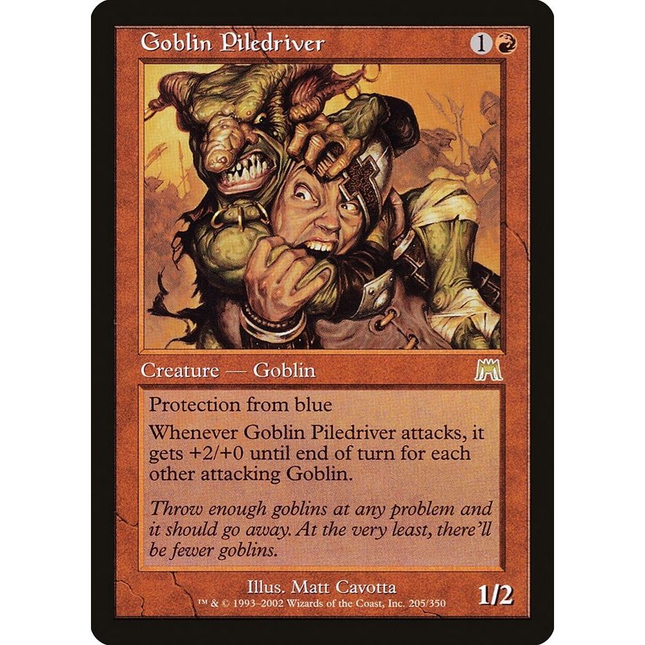 Image for Goblin Piledriver (205) (ONS) - Magic: The Gathering