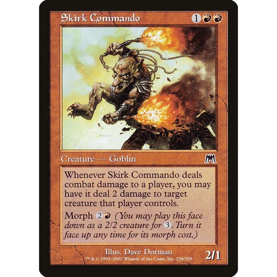 Image for Skirk Commando (228) (ONS) - Magic: The Gathering