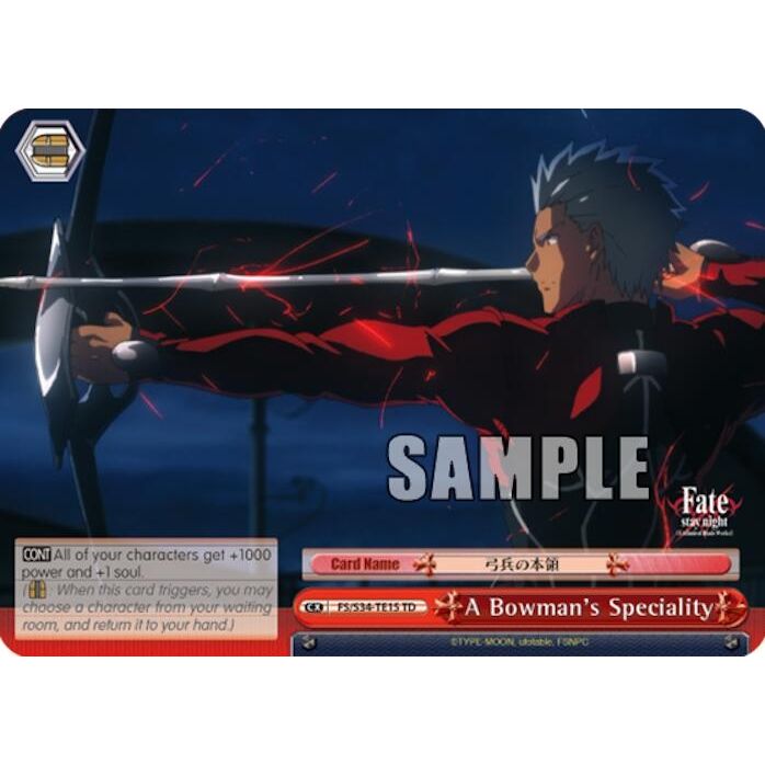 Image for A Bowman's Speciality (TD) (FS/S34-TE15 TD) (FS/S34) - Weiss Schwarz