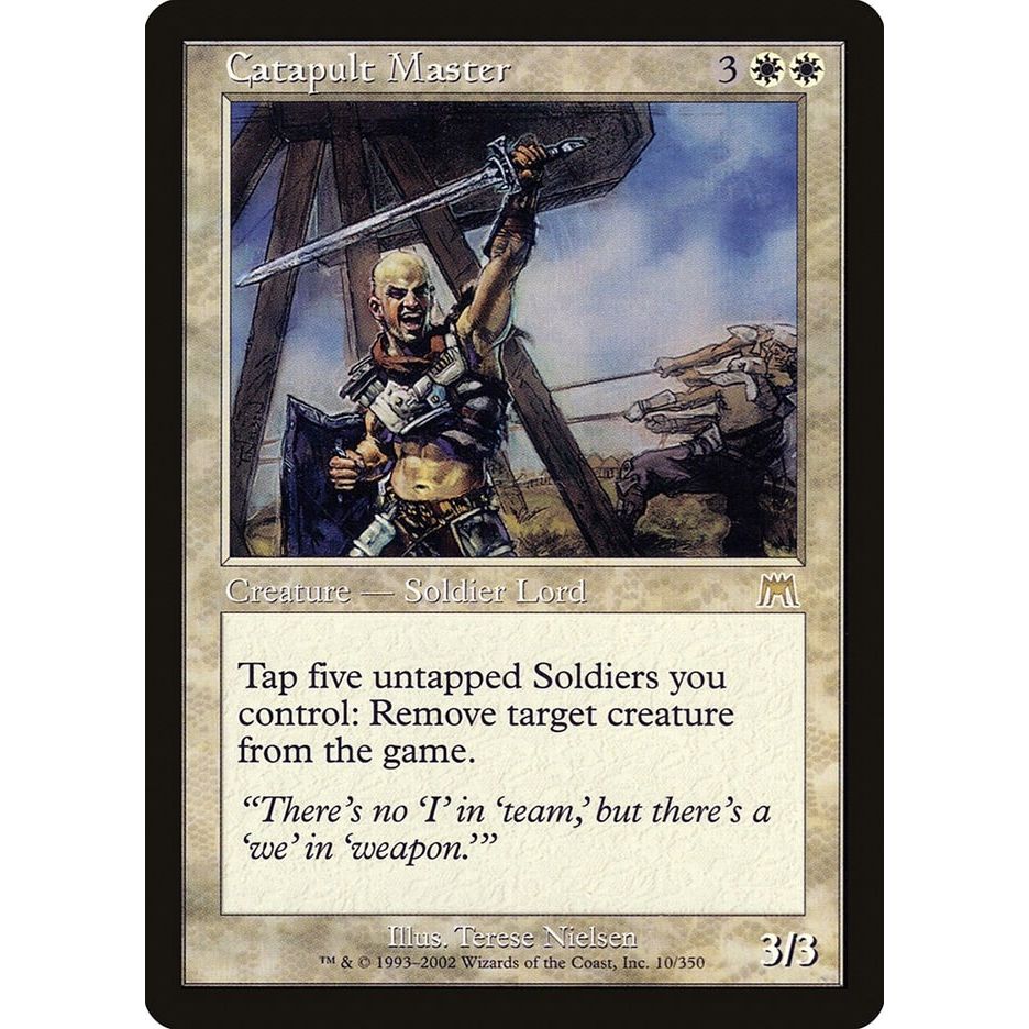 Image for Catapult Master (10) (ONS) - Magic: The Gathering
