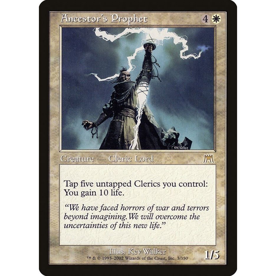 Image for Ancestor's Prophet (3) (ONS) - Magic: The Gathering
