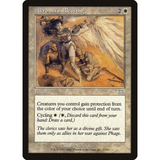 Image for Akroma's Blessing (1) (ONS) - Magic: The Gathering