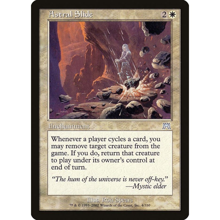 Image for Astral Slide (4) (ONS) - Magic: The Gathering