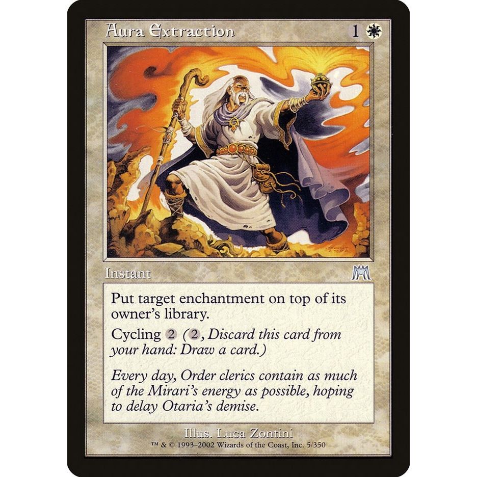 Image for Aura Extraction (5) (ONS) - Magic: The Gathering