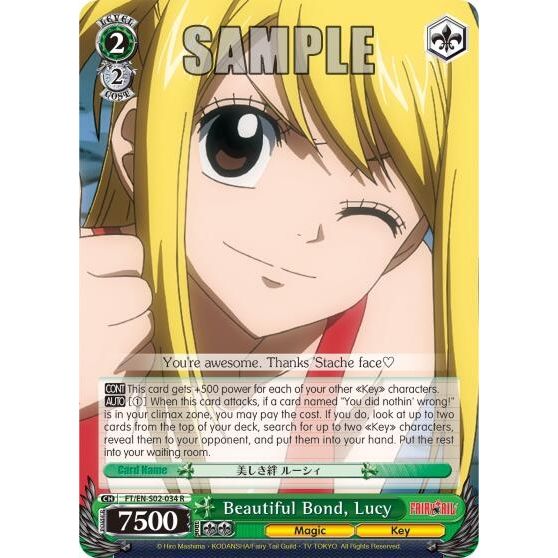 Image for Beautiful Bond, Lucy (FT/EN-S02-034 R) (FT/EN-S02) - Weiss Schwarz