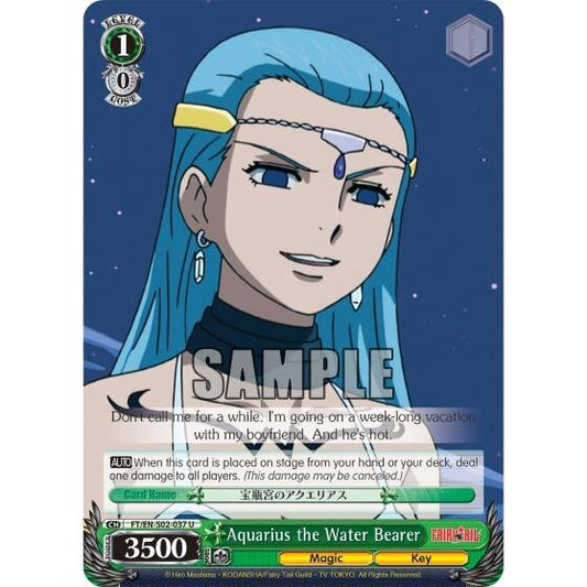 Image for Aquarius the Water Bearer (FT/EN-S02-037 U) (FT/EN-S02) - Weiss Schwarz