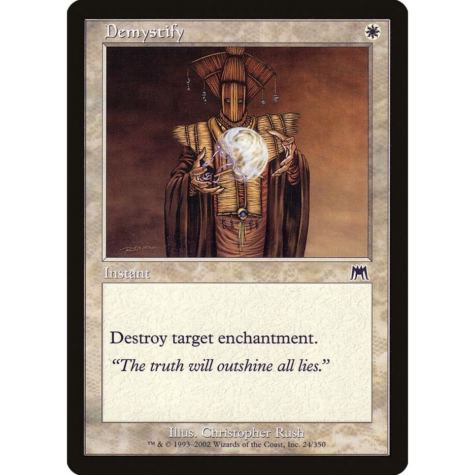 Image for Demystify (24) (ONS) - Magic: The Gathering