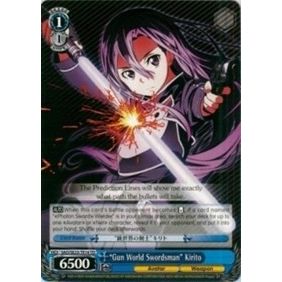Image for "Gun World Swordsman" Kirito (SAO/SE23-TE14 TD) (SAO/SE23) - Weiss Schwarz
