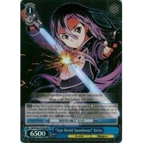 Image for "Gun World Swordsman" Kirito (SR) (SAO/SE23-TE14S SR) (SAO/SE23) - Weiss Schwarz