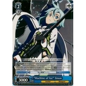 Image for "Machine of Ice" Sinon (SAO/SE23-TE15 TD) (SAO/SE23) - Weiss Schwarz