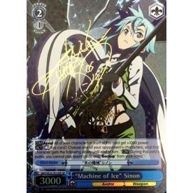 Image for "Machine of Ice" Sinon (SP) (SAO/SE23-TE15SP SP) (SAO/SE23) - Weiss Schwarz