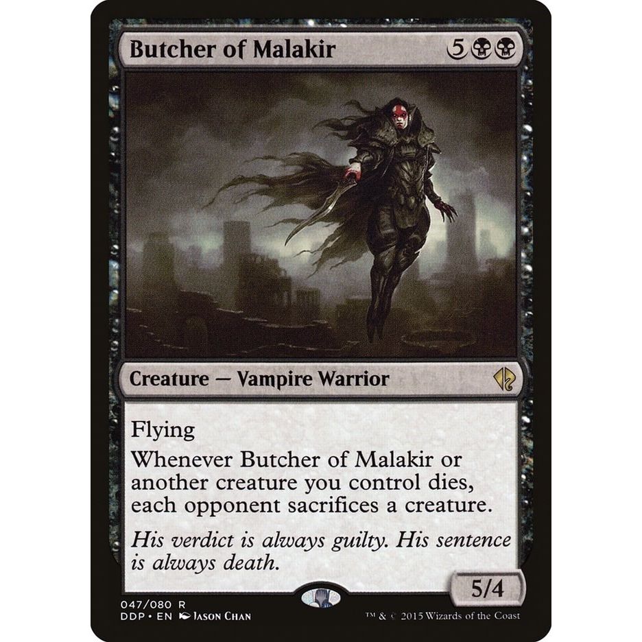 Image for Butcher of Malakir (47) (DDP) - Magic: The Gathering