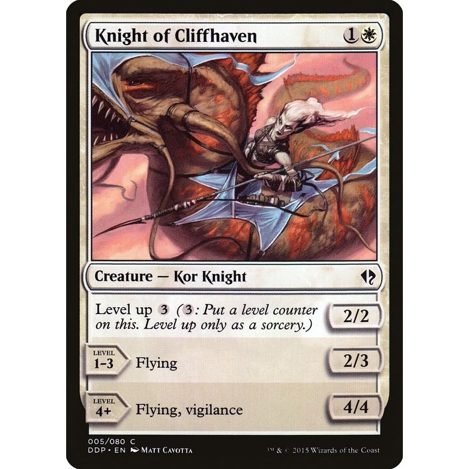 Image for Knight of Cliffhaven (5) (DDP) - Magic: The Gathering