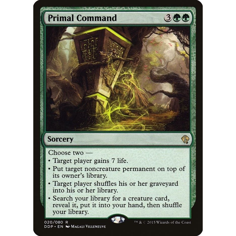 Image for Primal Command (20) (DDP) - Magic: The Gathering