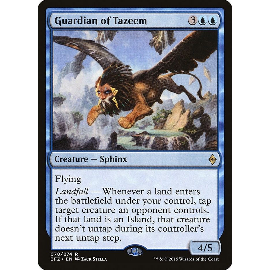 Image for Guardian of Tazeem (78) (BFZ) - Magic: The Gathering