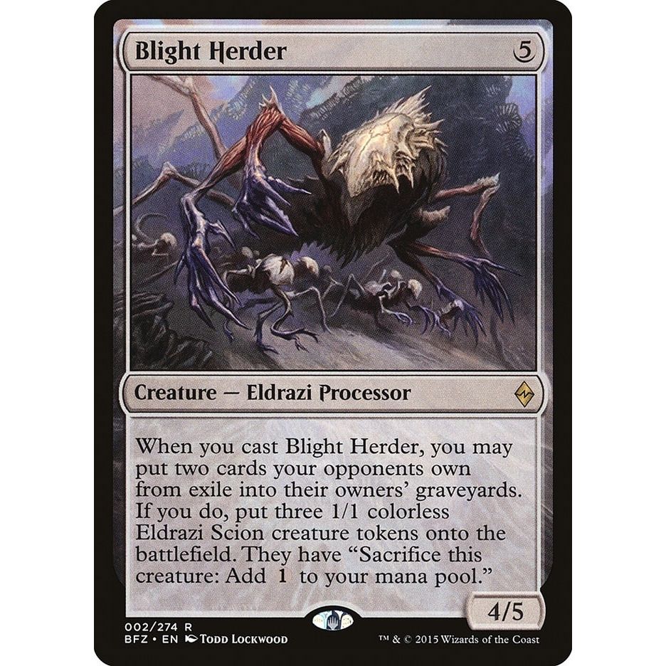 Image for Blight Herder (2) (BFZ) - Magic: The Gathering
