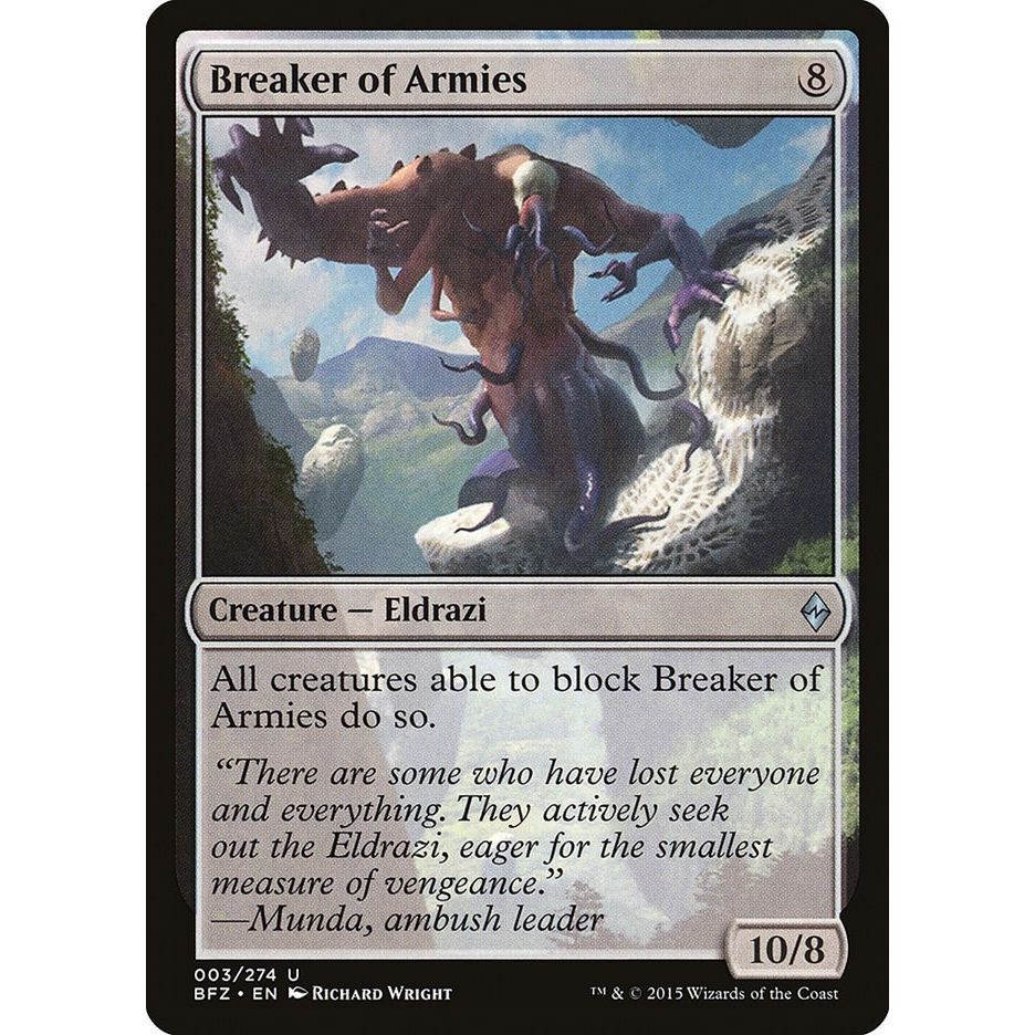 Image for Breaker of Armies (3) (BFZ) - Magic: The Gathering