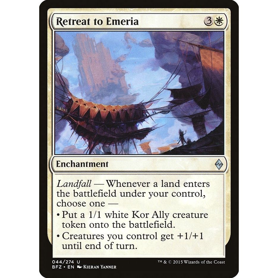 Image for Retreat to Emeria (44) (BFZ) - Magic: The Gathering