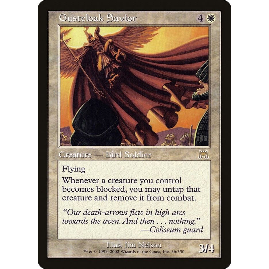 Image for Gustcloak Savior (36) (ONS) - Magic: The Gathering