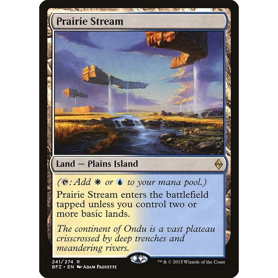 Image for Prairie Stream (241) (BFZ) - Magic: The Gathering