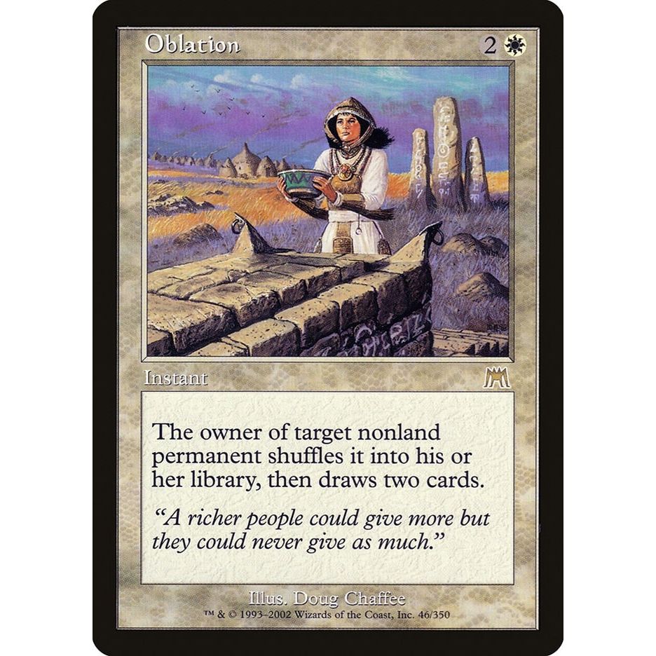 Image for Oblation (46) (ONS) - Magic: The Gathering