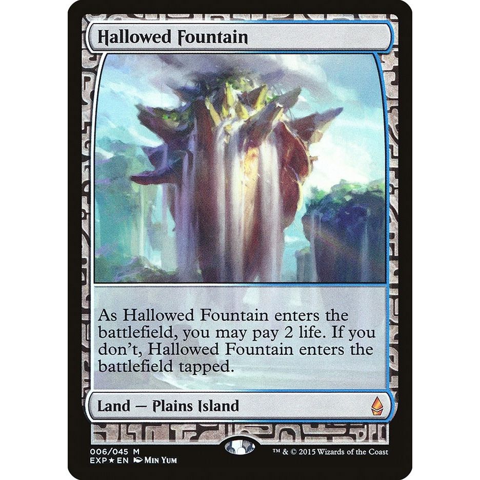 Image for Hallowed Fountain (6) (EXP) - Magic: The Gathering