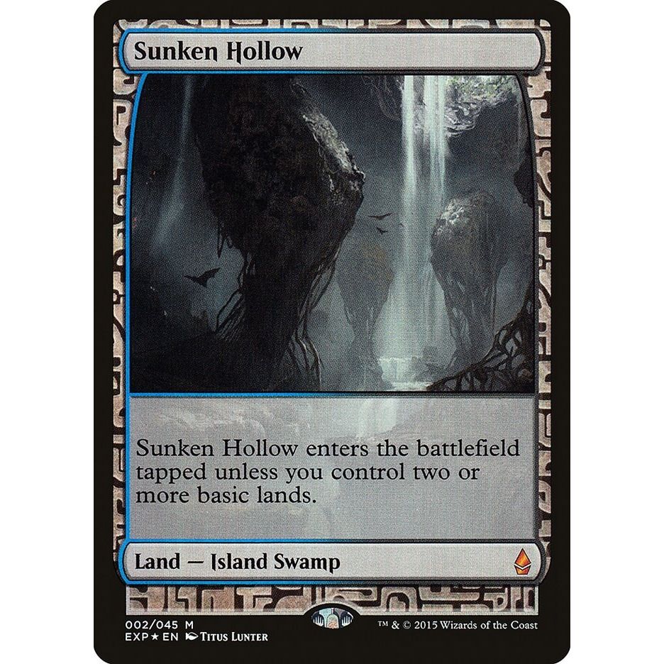 Image for Sunken Hollow (2) (EXP) - Magic: The Gathering