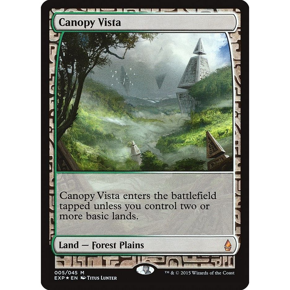 Image for Canopy Vista (5) (EXP) - Magic: The Gathering