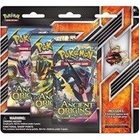Image for Ancient Origins Collector Pin 3 Pack Blister [Shiny Mega Rayquaza Pin] - Pokemon
