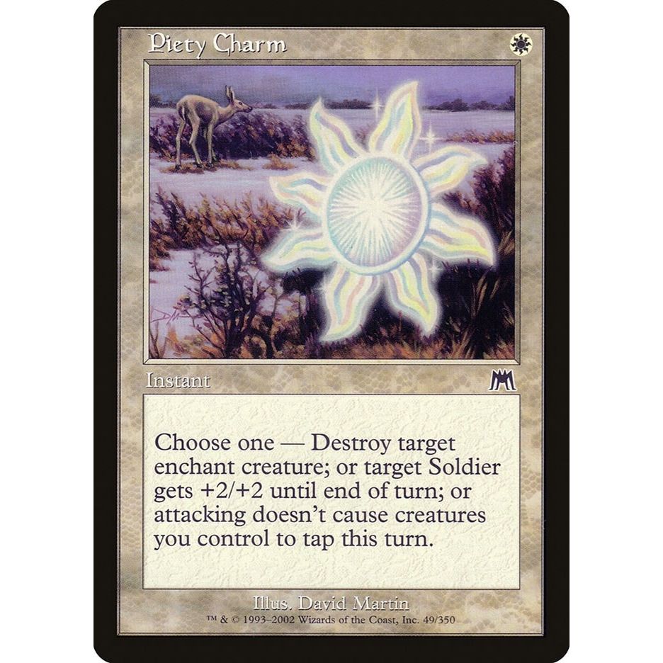 Image for Piety Charm (49) (ONS) - Magic: The Gathering