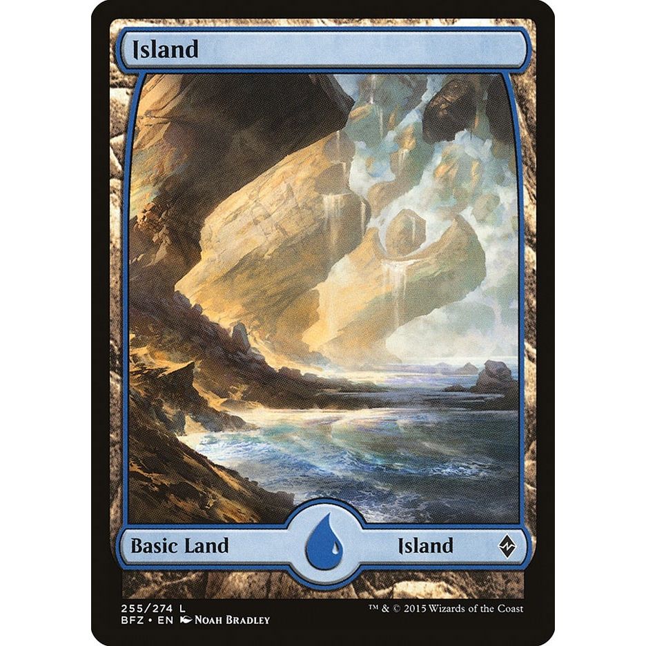 Image for Island (255) - Full Art (255) (BFZ) - Magic: The Gathering