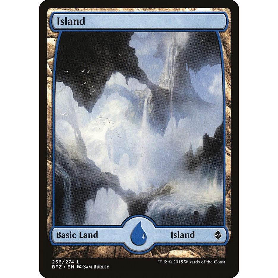 Image for Island (256) - Full Art (256) (BFZ) - Magic: The Gathering