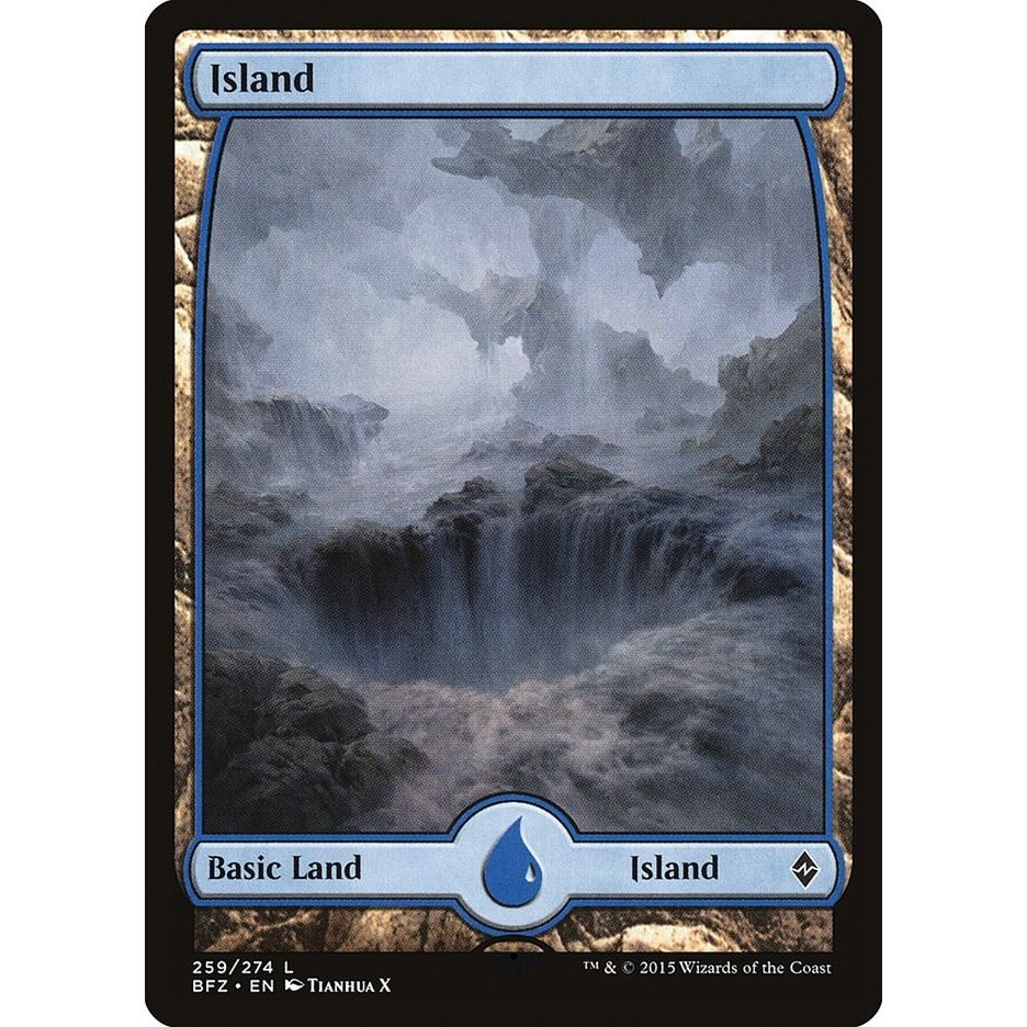 Image for Island (259) - Full Art (259) (BFZ) - Magic: The Gathering