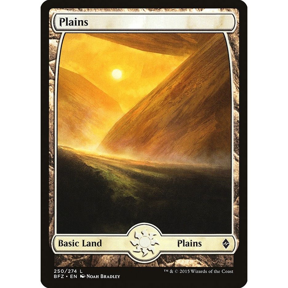 Image for Plains (250) - Full Art (250) (BFZ) - Magic: The Gathering