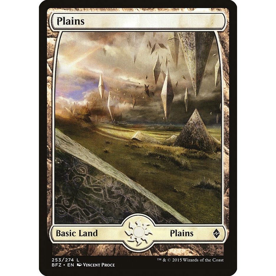 Image for Plains (253) - Full Art (253) (BFZ) - Magic: The Gathering
