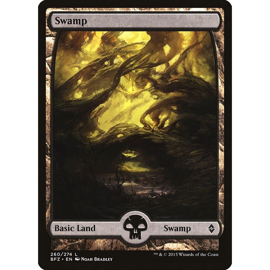 Image for Swamp (260) - Full Art (260) (BFZ) - Magic: The Gathering
