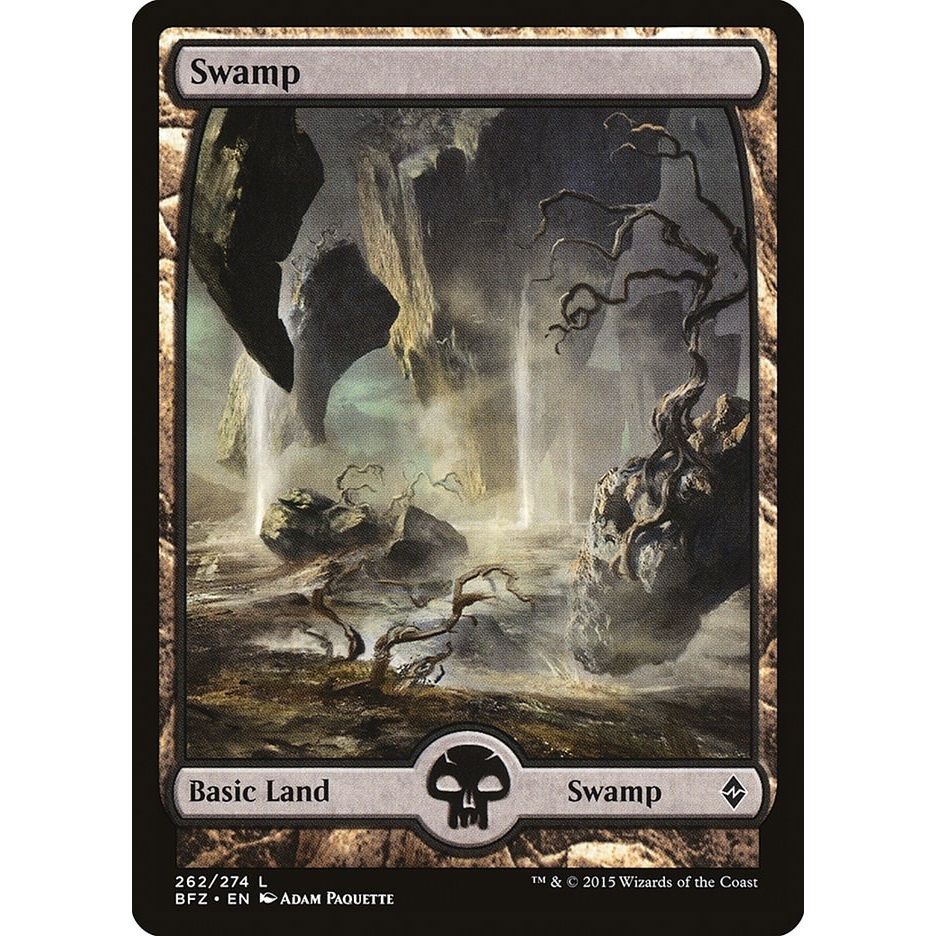 Image for Swamp (262) - Full Art (262) (BFZ) - Magic: The Gathering
