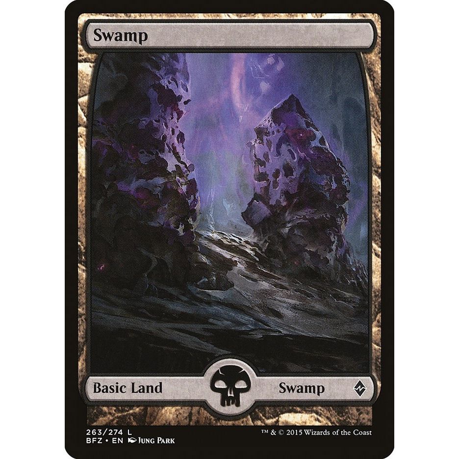 Image for Swamp (263) - Full Art (263) (BFZ) - Magic: The Gathering