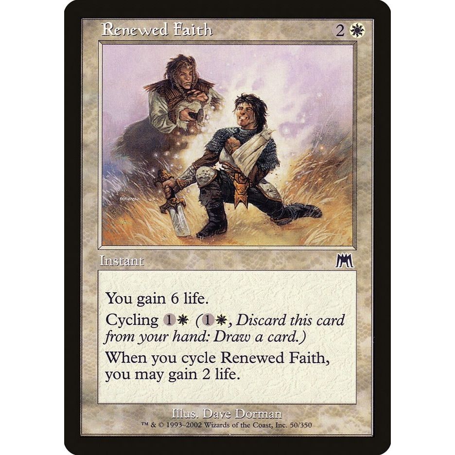Image for Renewed Faith (50) (ONS) - Magic: The Gathering