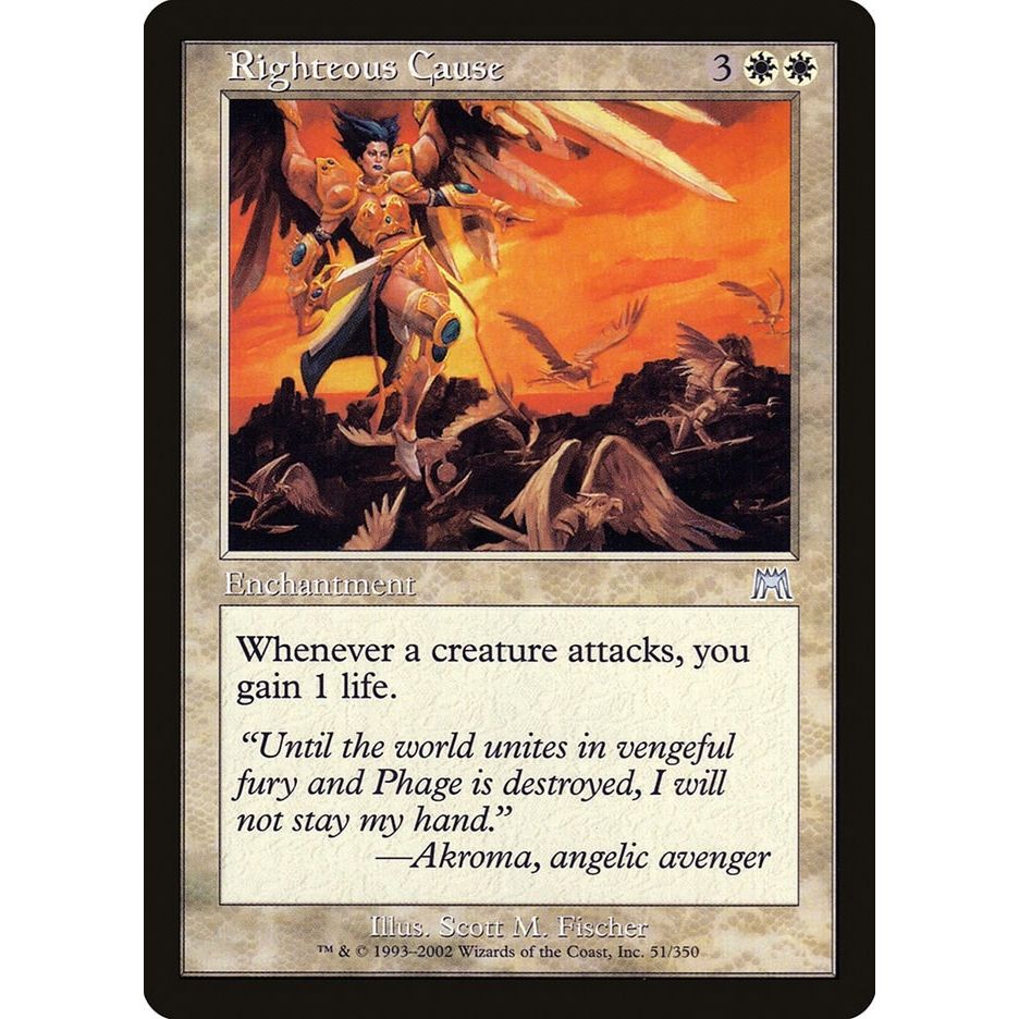 Image for Righteous Cause (51) (ONS) - Magic: The Gathering